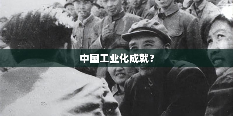 中国工业化成就? 中国工业化成就?