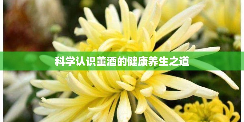 科学认识董酒的健康养生之道 科学认识董酒的健康养生之道