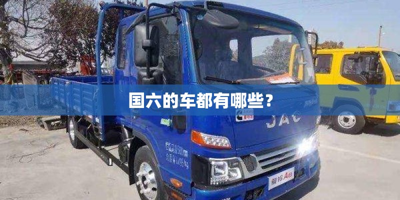 国六的车都有哪些? 国六的车都有哪些?