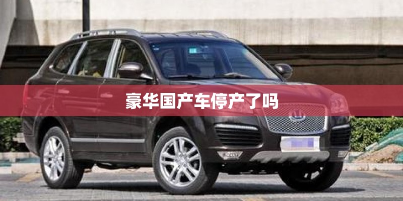 豪华国产车停产了吗 豪华国产车停产了吗